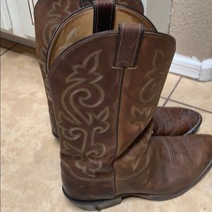 Cowboy Boots size 11.5, but fits like a 12